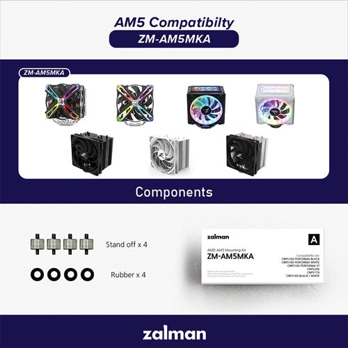 ZAL ACC FAN-AMD-AM5-KIT-ZM-AM5MKA