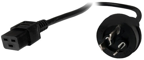 8WR CAB POWER-CABLE-M-F-2M-BLACK
