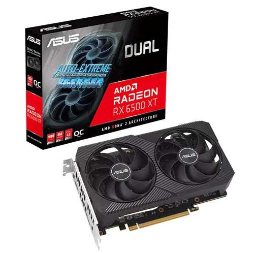 ASU VGA DUAL-RX6500XT-O4G-V2