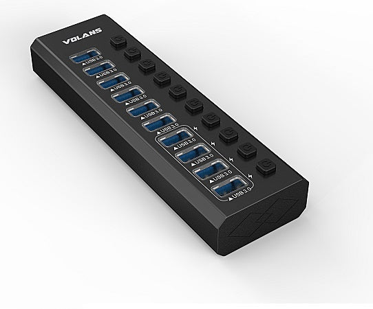 VOL UHB ALUM-USB-3.0-HUB-10P