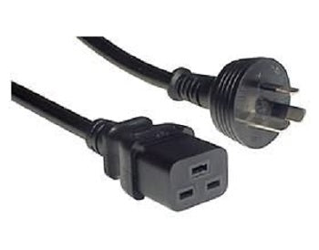 4CA CAB POWERCABLE-C19-10A-2M-BLACK