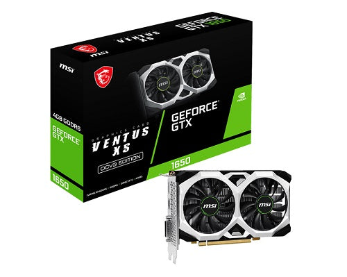 MSI VGA GEFORCE-GTX-1650-D6-VENTUS-XS-OCV3