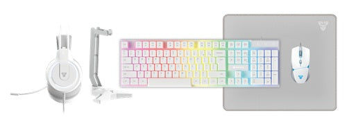 FAN KBD GAMING-P51-5-IN-1-COMBO-SPACE-WHITE
