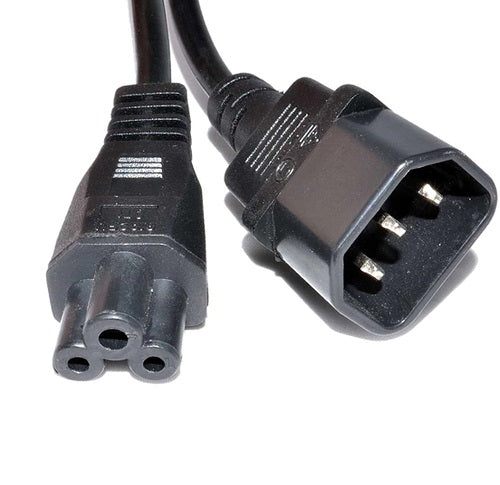 4CA CAB POWERCORD-C14-C5-1M-BLACK