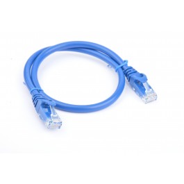 8WR CAB NW-CAT6A-0.25M-BLUE