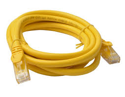 8WR CAB NW-CAT6A-YELLOW-5M