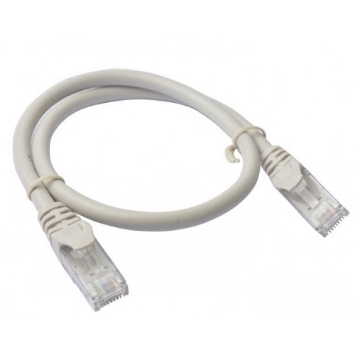 8WR CAB NW-CAT6A-0.5M-SNAGLESS-GREY