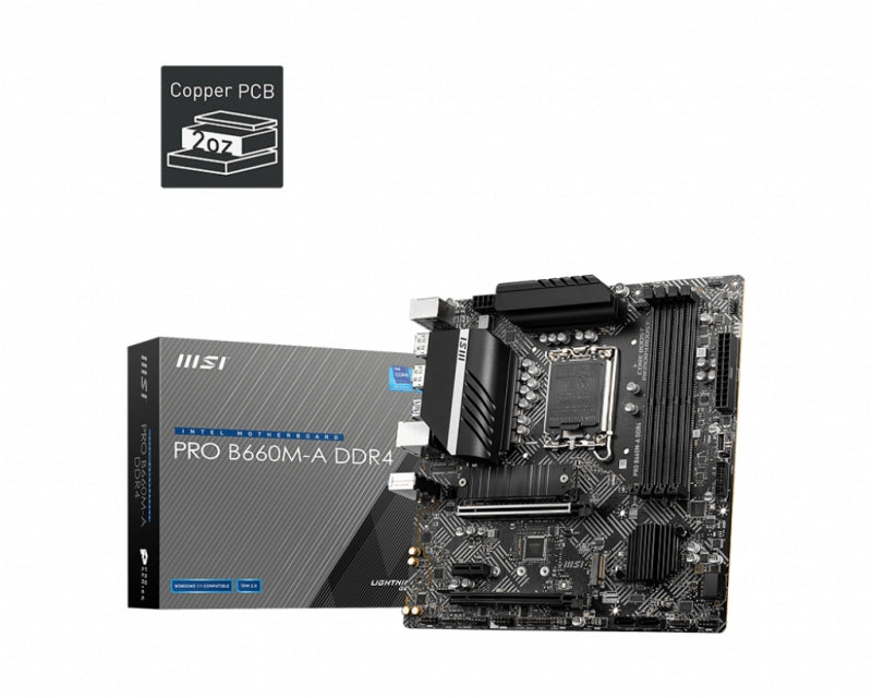 MSI MBD PRO-H610M-G-DDR4