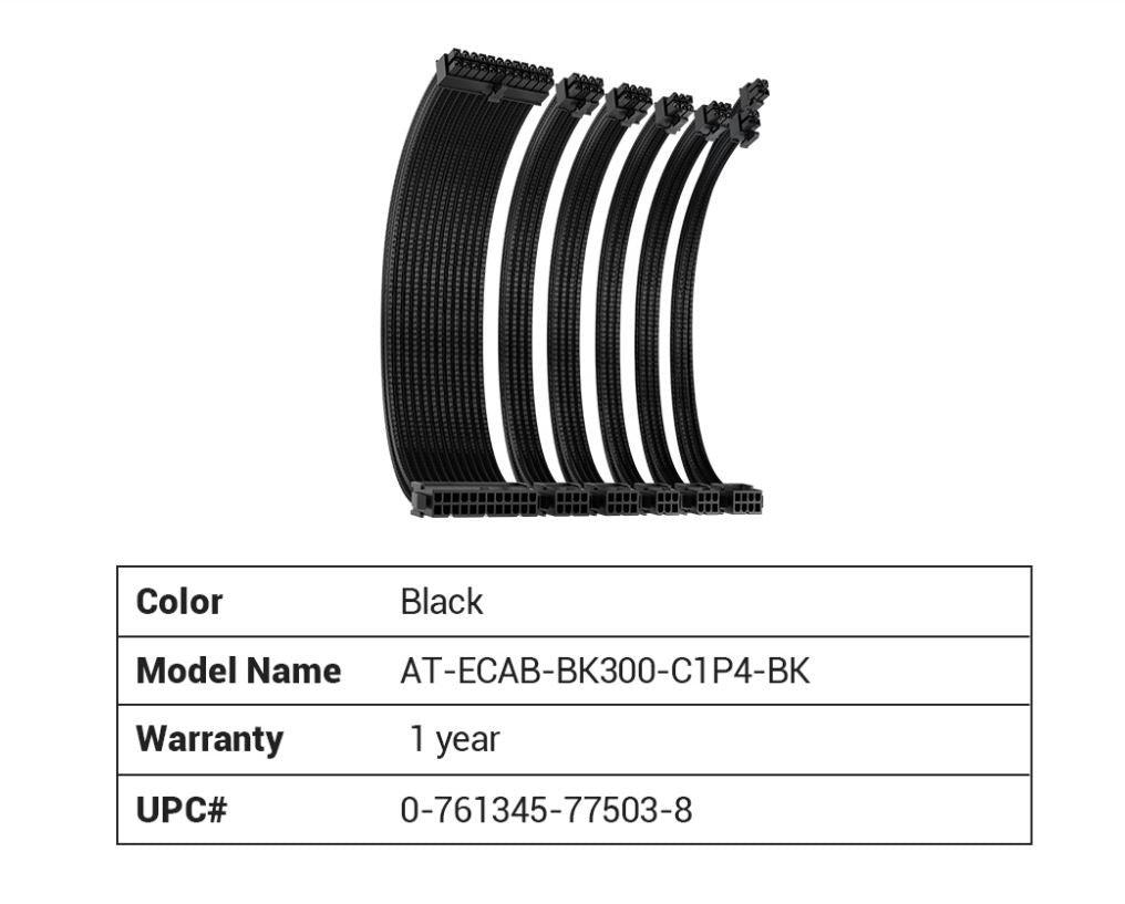 Antec Adjustable CIP4  Bracket and CIP4 Cable Kit Black