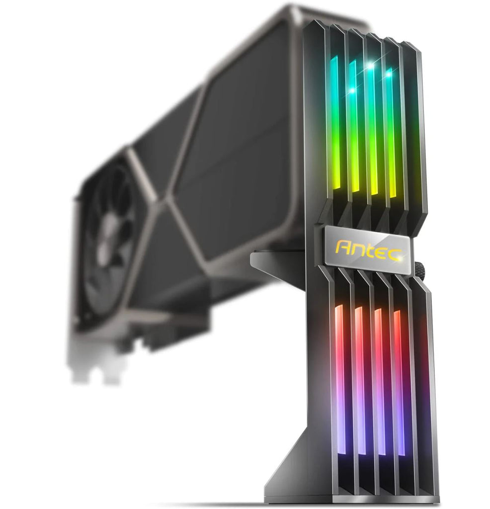 Gpu Rack Amd Rgb Antec RGB GPU Support Bracket, Graphics Card Holder, Addressable RGB 5V ...