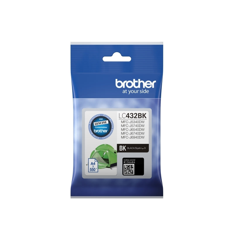 Brother LC432 Black Ink Cart