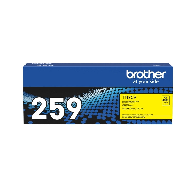 Brother TN259 Yel Toner Cart