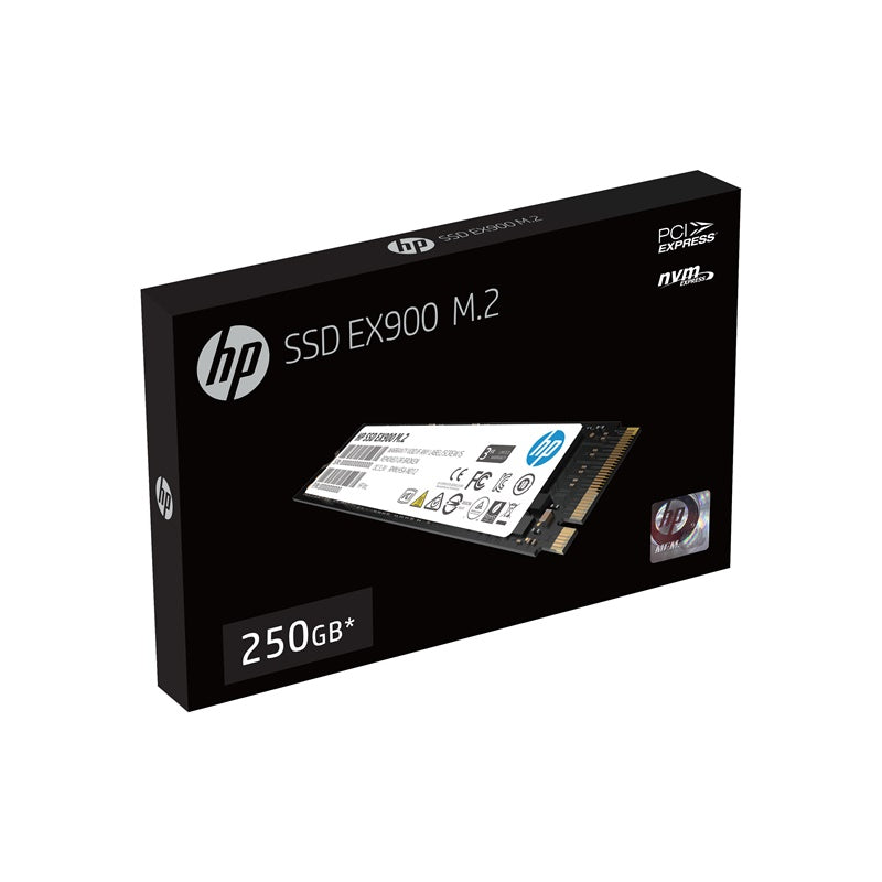 HP EX900 250GB PCIe3.0x4 SSD M.2 SSD 2100MB/s  1300MB/s  3D NAND Flash