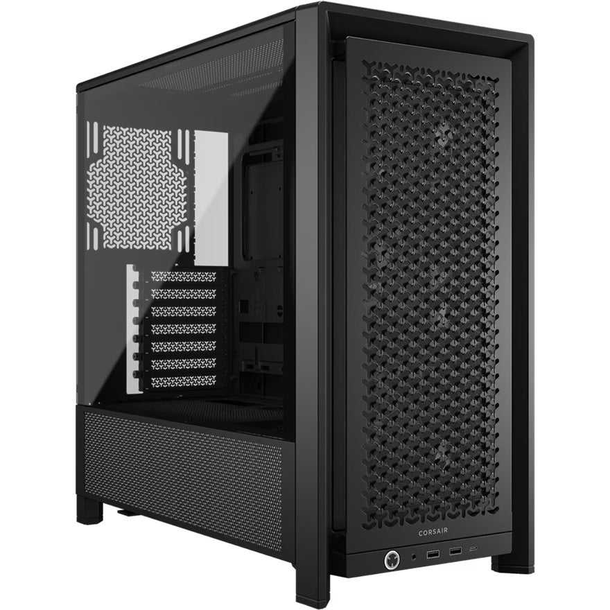 FRAME 4000D RS Modular Mid-Tower PC Case - Black, ATX, 430mm GPU, 170mm CPU cooler, 360mm rad, 1x USB-C 3.2 Gen 2