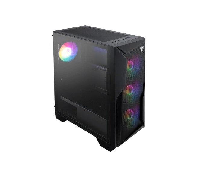 MSI MAG FORGE 130A AIRFLOW ATX Case, 2x USB 5Gbps, 1x Mic-in / Audio-out, 1x LED, 3x 2.5", 2x 2.5"/3.5", ATX / Micro-ATX / Mini-ITX