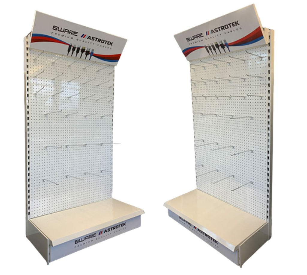 Retail Cable Display Stand #2 - Dimension 180x102x45cm - Get it FREE when buy $1000 8ware/Astrotek Products (1 stand per box)