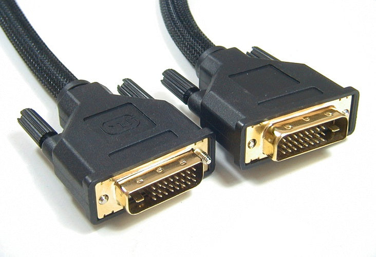 Astrotek DVI-D Cable 2m - 24+1 pins Male to Male Dual Link 30AWG OD8.6mm Gold Plated RoHS