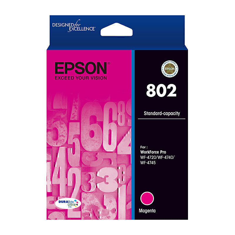 Epson 802 Magenta Ink Cart