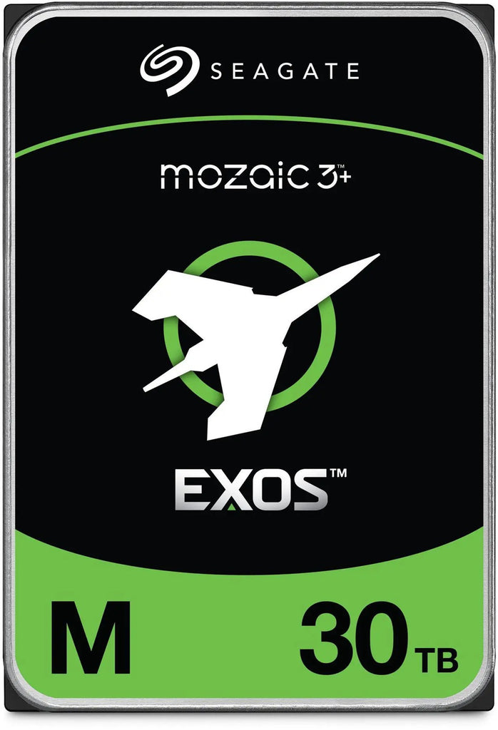 Seagate 30TB 3.5" IronWolf Pro, Hellium, SATA 6Gb/s, CMR, 550WRL, 512MB Cache, 512E, HDD. 5 Years Warranty