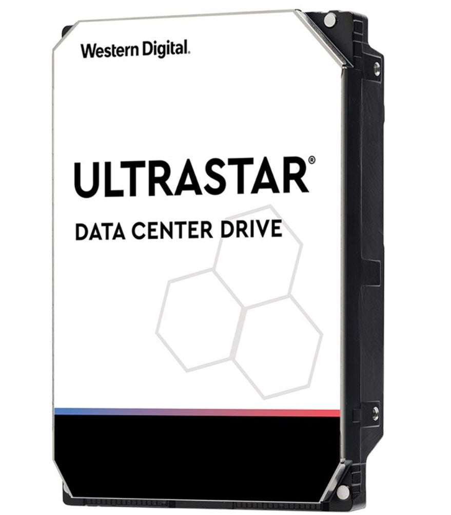 Western Digital WD Ultrastar 12TB 3.5" Enterprise HDD SATA 256MB 7200RPM 512E SE DC HC520 24x7 Server 2.5M hrs MTBF 5yrs wty HUH721212ALE604