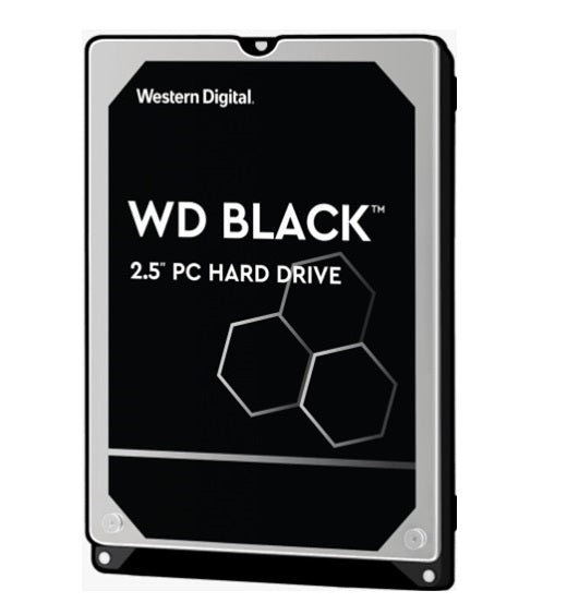 Western Digital WD Black 500GB 2.5" HDD SATA 6gb/s 7200RPM 64MB Cache SMR Tech for Hi-Res Video Games 5yrs Wty