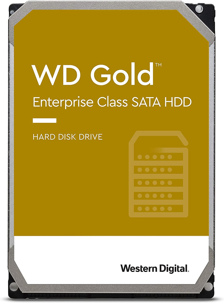 Western Digital 16TB WD Gold Enterprise Class Internal Hard Drive - 7200 RPM Class, SATA 6 Gb/s, 512 MB Cache, 3.5"- 5 Years Limited Warranty