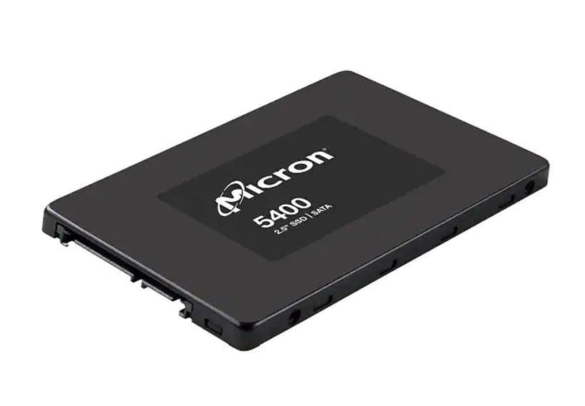 Micron 5400 PRO 960GB 2.5" SATA Enterprise SSD 540R/520W MB/s 95K/35K IOPS 2628TBW 1.5DWPD 3M hrs MTTF AES 256-bit encryption Server Data Centre 5yrs