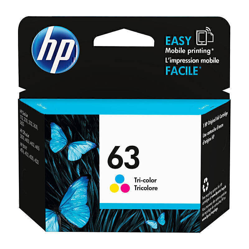 HP #63 Tri Col Ink F6U61AA