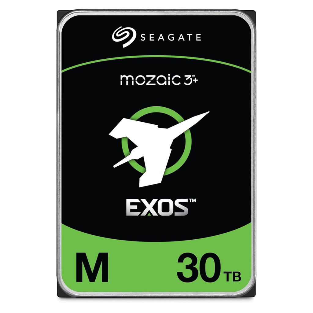 Seagate Exos M 30TB, Enterprise Internal Hard Drive HDD 3.5", 6GB/s, SATA 7200RPM, 512MB, 5YR WTY