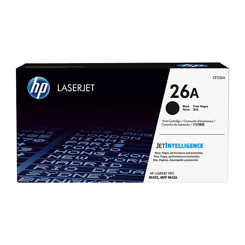 HP #26A Black Toner CF226A