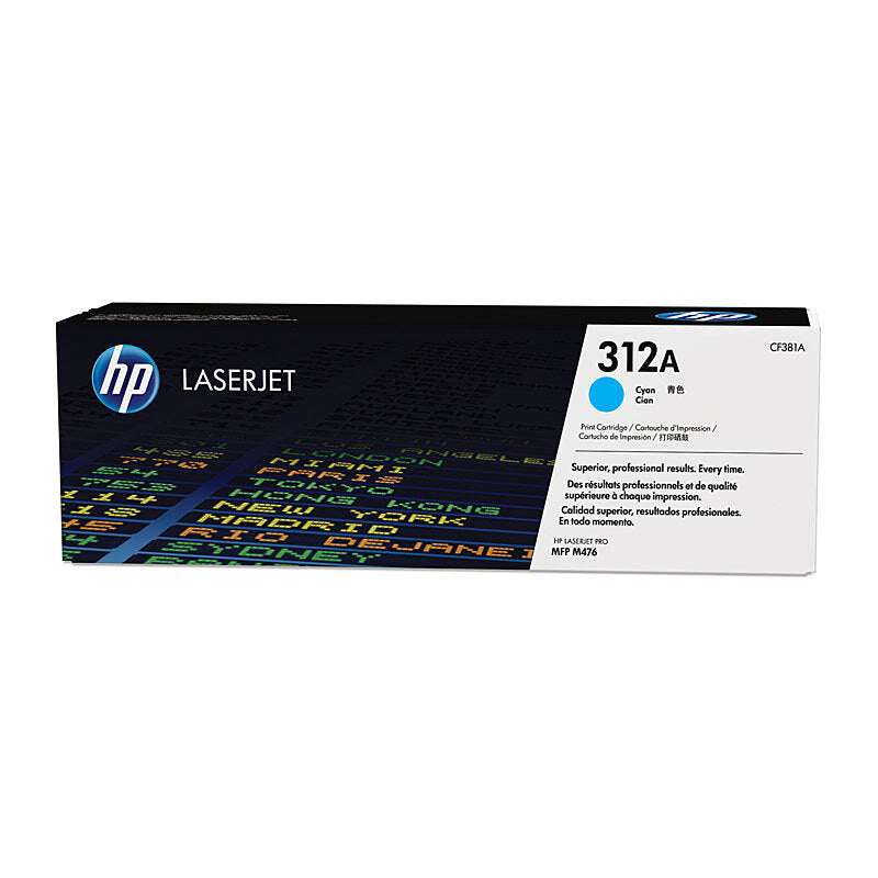 HP #312A Cyan Toner CF381A