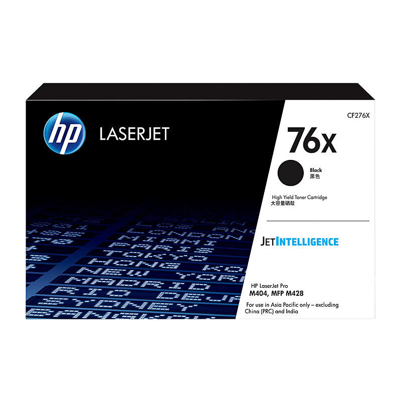 HP #76X Black Toner CF276X