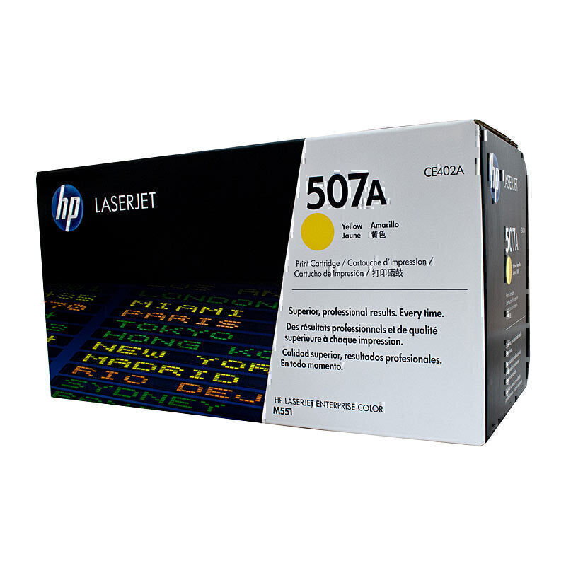 HP #507A Yellow Toner CE402A