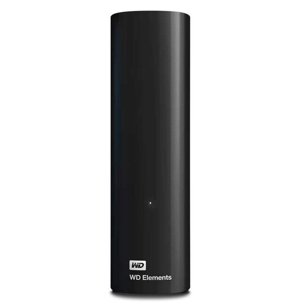 Western Digital WD Elements Desktop 22TB USB 3.0 3.5" External Hard Drive - Black Plug  Play Formatted NTFS for Windows 10/8.1/7