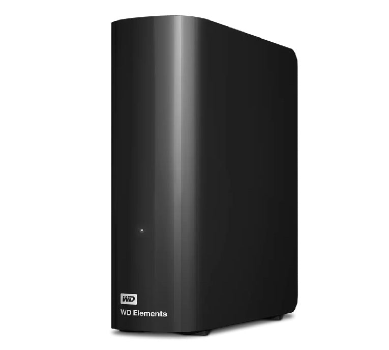 Western Digital WD Elements Desktop HDD Storage - 26TB, USB 3.2 Gen1, External Hard Drive - Black Plug  Play Formatted NTFS for Windows 10/8.1/7