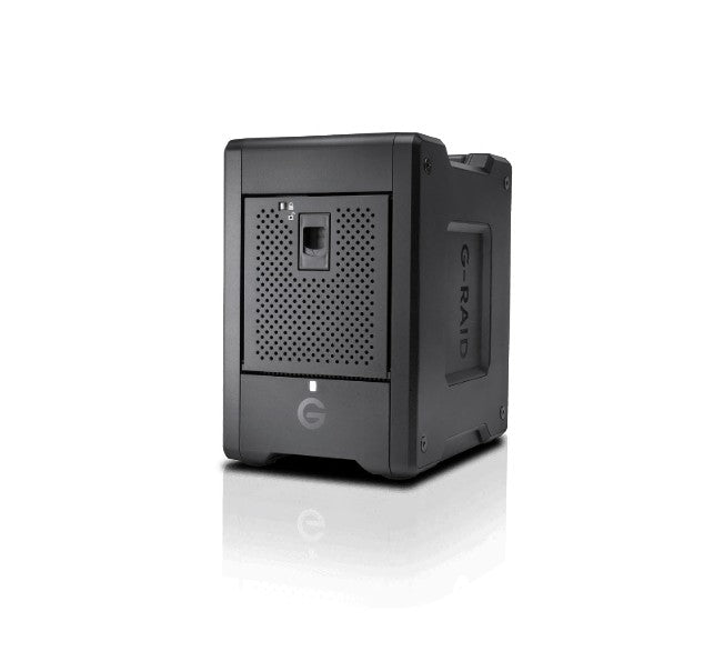 Western Digital G-RAID SHUTTLE 4 24TB APJP, Thunderbolt 3, USB 3.2 Gen 2x1, Ultrastar 7200 RPM, DTR Up to 700MB/s read and 850MB/s write, 5 Y Warranty