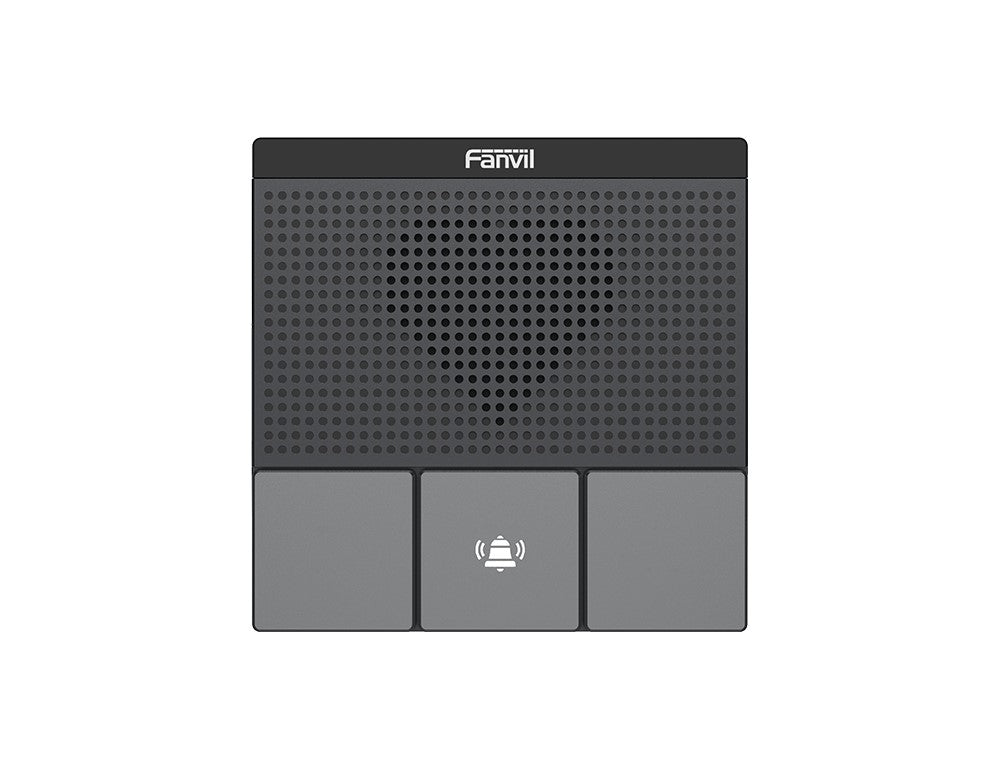 Fanvil A10 Series SIP Mini Intercom, 3-Button 2 SIP Accounts, Built-in 2.4G  5G Wi-Fi, IP54 WaterproofDustproof,  HD Audio, Support PoE, Auto Answer