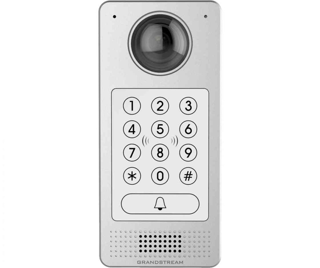 Grandstream GDS3710 HD IP Video Door System, 1080p Video, Built In RFID Chip Reader, Speaker  Microphone, Metal Casing, Powerable Via PoE