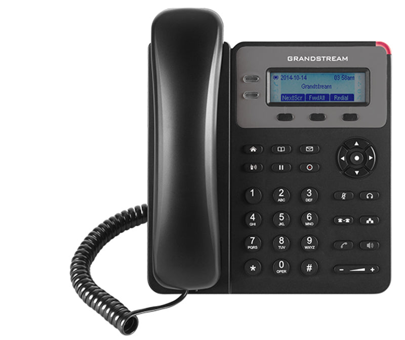 Grandstream GXP1610P 1 Line IP Phone, 1 SIP Account 2 Call Appearances, 3-Way Voice Conferencing, 132x48 2.95’’ LCD screen