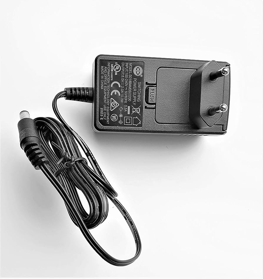 SNOM 00004570 10W Power Adapter/Inverter Indoor, Black, PSU For All The Snom Desk Telephones,  Suitable for EU/UK  AU plug