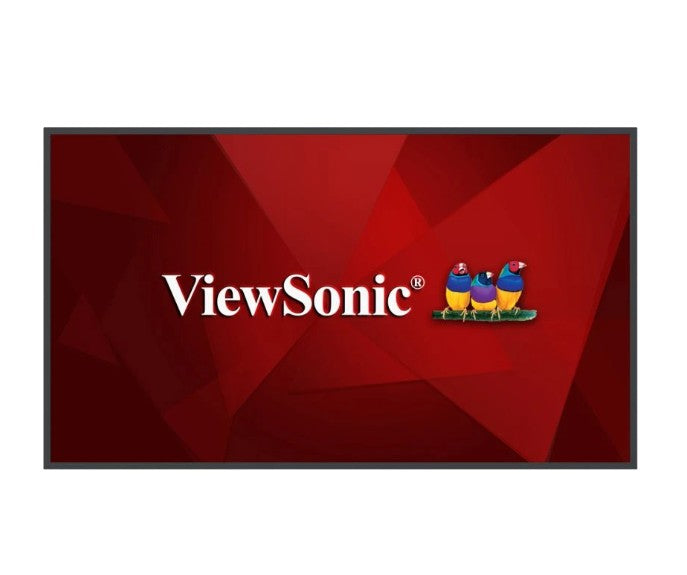 ViewSonic CN7501-1C 75" 4K Ultra HD clarity and flexible Presentation Display, 24/7 non-stop playback, USB-C port, Intuitive signage player, brightnes
