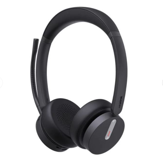 Yealink BH70 Bluetooth Wireless Stereo Headset Teams USB-CA , Microsoft Teams Certified, 3-Mic Noise Cancellation, 35 HoursTalkTime, Bluetooth 5