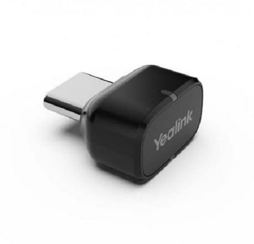 Yealink BT51-C, USB-C Bluetooth Dongle, Support BH72/BH76 Connect To PC , 30m, Black