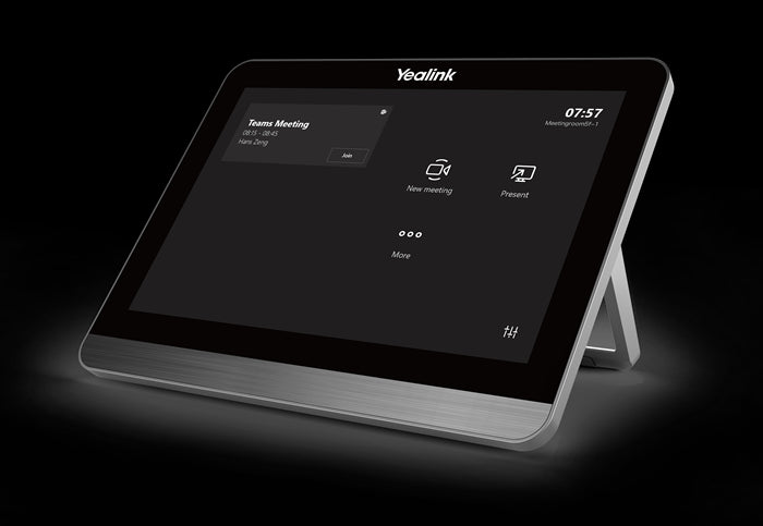 Yealink CTP18 Teams Collaboration Touch Panel, Annotation on Shared Content, Conference Control, Flexible Deployment