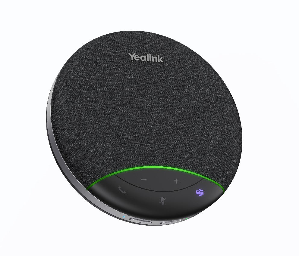 Yealink SP92 with Dongle USB-C/A, AI Noise  Cancellation, 4m All-round Voice Pick Up 50 mm Speaker for Brilliant Audio Quality Full Duplex AudioEcho