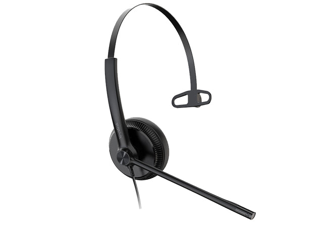 Yealink UH34-M-UC Wideband Noise Cancelling Headset, USB, Leather Ear Piece, Mono