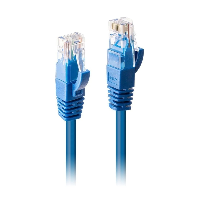 Lindy 3m CAT6 UTP Cable Blue