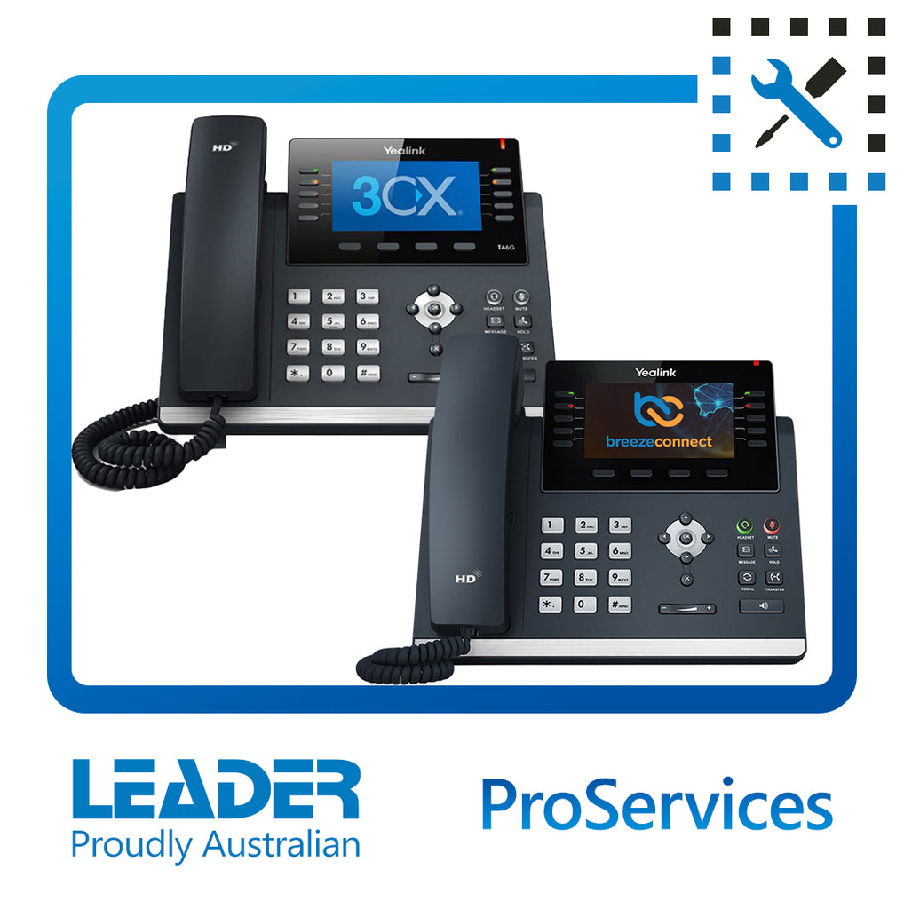 Business Pre-Configuration of your 3CX or Breezeconnect Hosted Phone System - Up To 30 Ext