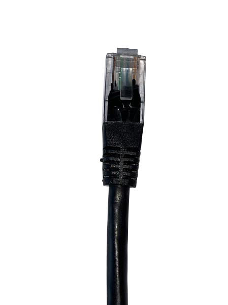 Shintaro Cat6 24 AWG Patch Lead Black 500MM - High Quality Short Ethernet Cable