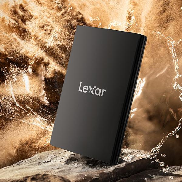 Lexar Armor 700 Portable SSD 4TB , USB , 256-bit AES Encryption , IP66 Water and Dust Resistance, 5 year limited warranty. Black.